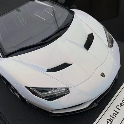 GL MODEL 1/12 Lamborghini Centenario blanco que cambia de color