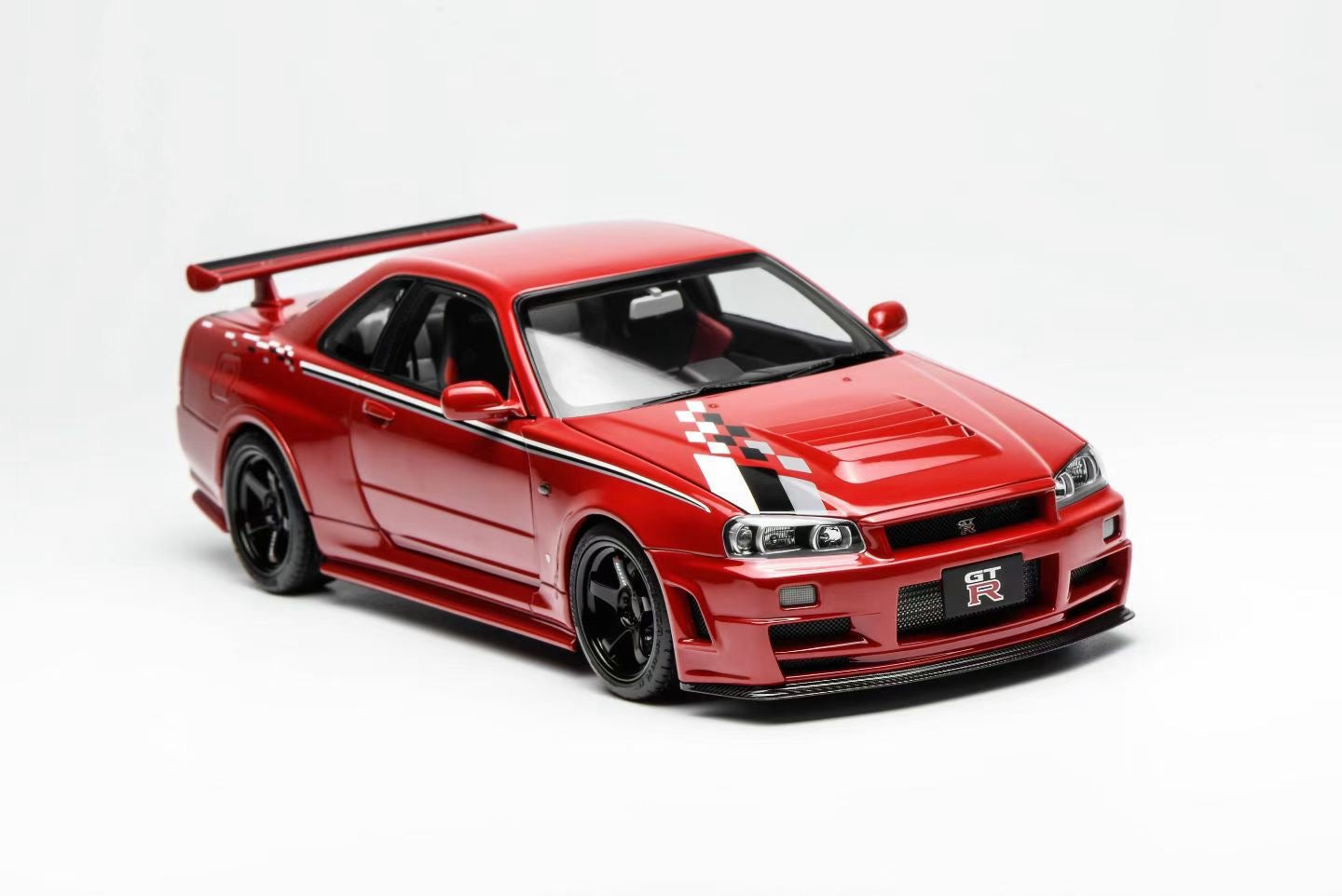 MOTORHELIX 1/18 Nissan GT-R R34 Skyline GT-R R34 Limited Edition Model
