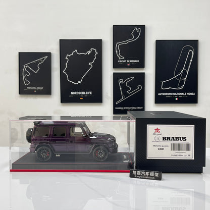 BBA MODEL 1/18 Brabus G800 Metallic Purple