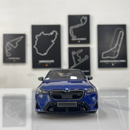MINICHAMPS 1/18 BMW M5 2024 Metallic Blue 110023802