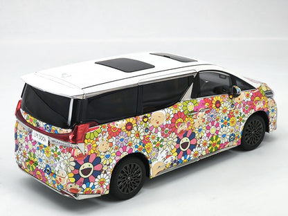 KF 1/18 Lexus lm300h commercial vehicle model sunflower car model ornaments