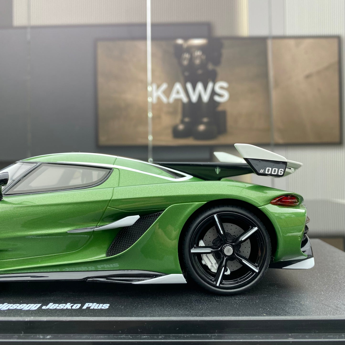 GT Spirit 1/18 Koenigsegg JESKO green resin car model