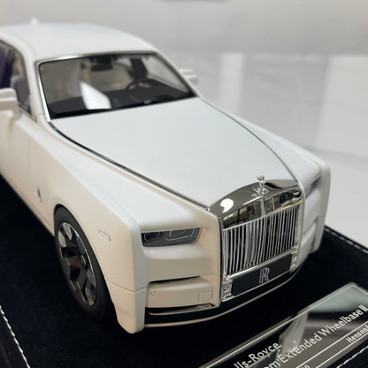 HH Model 1/18 Rolls-Royce Phantom Series II Ivory White HH735