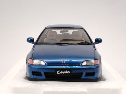 LCD 1/18 Honda EG6 SiR Blue Alloy Model Car Birthday Gift