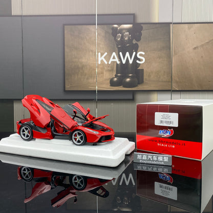 BBR 1/18 Ferrari LaFerrari alloy full-open simulation car model LaFerrari hard-top supercar ornaments