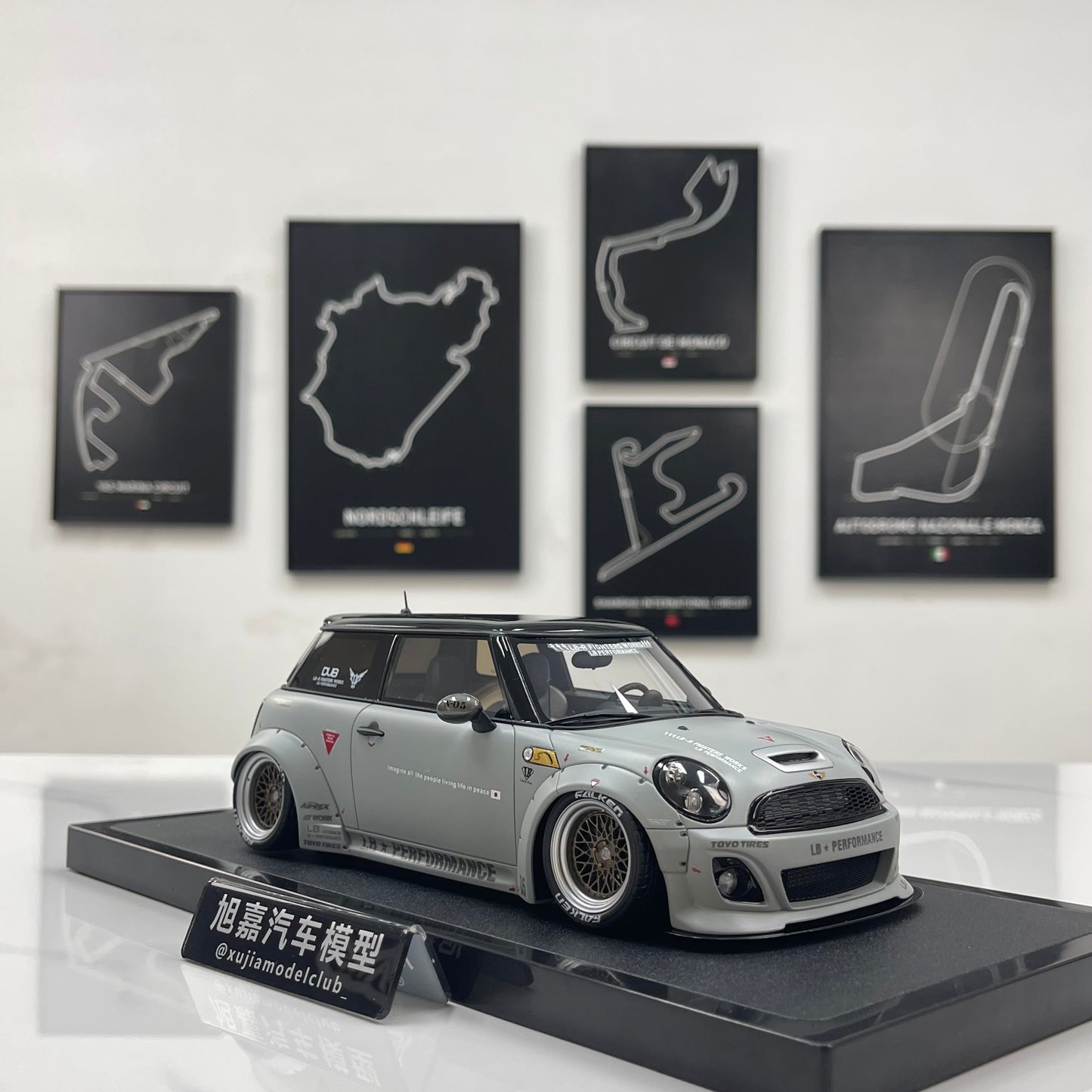 OTTO 1/18 MINI Cooper R56 2015 Grey OT1212