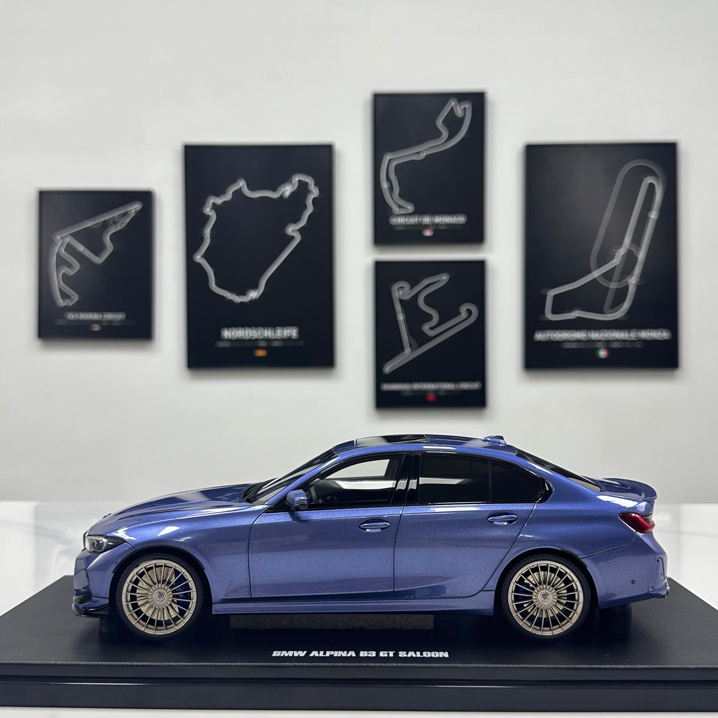 GT Spirit 1/18 Alpina B3 GT SALOON Blue GT543