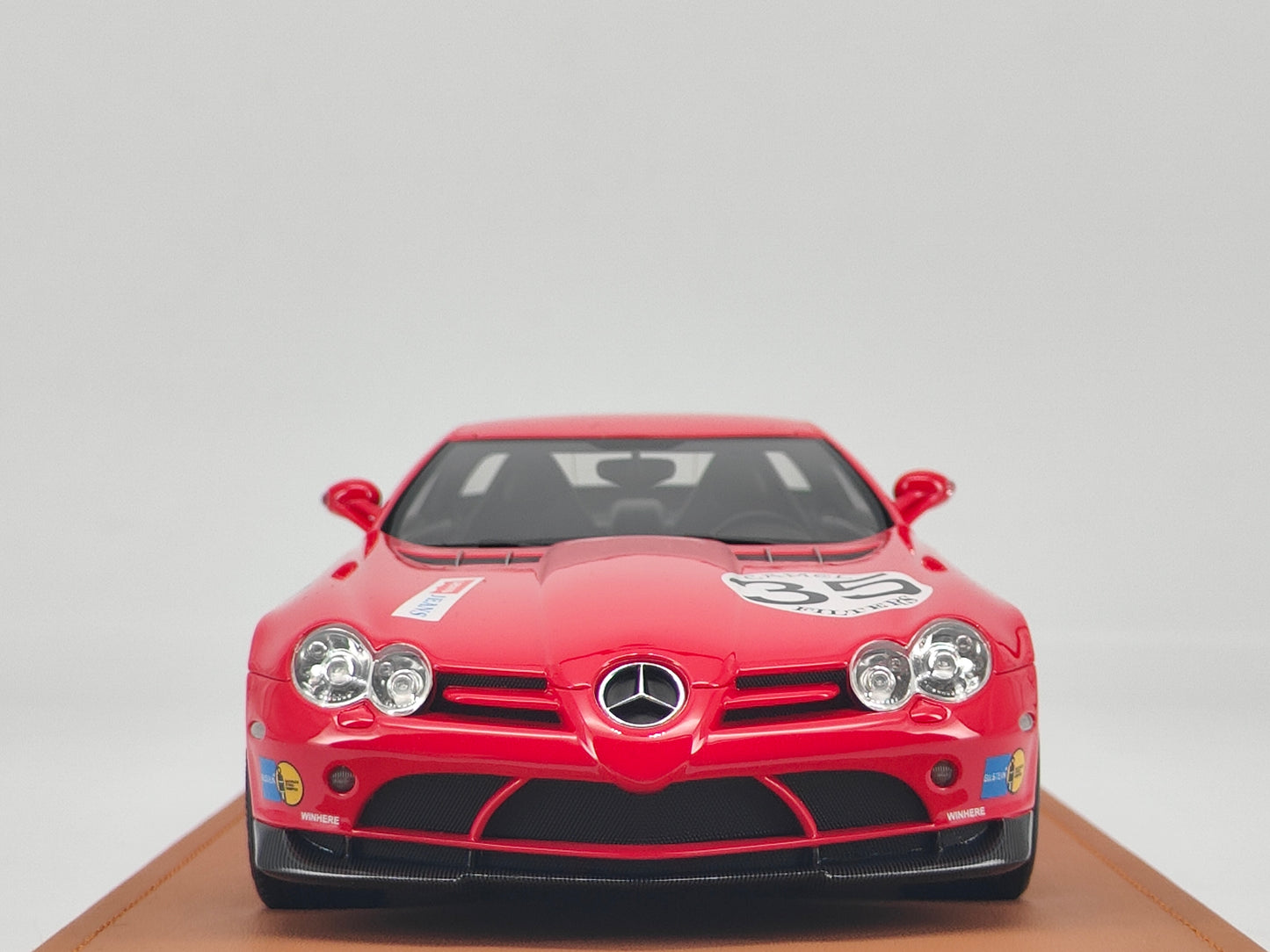 IVY 1/18 Mercedes-Benz SLR 722 Red Pig Simulation Car Model