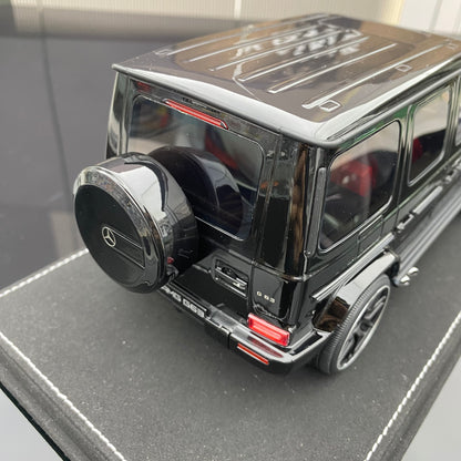 VEHICLE Art 1/18 Mercedes-Benz G63 black simulation car model ornament