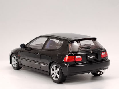 LCD 1/18 Honda EG6 SiR (SiRII) in Black, Die-cast Model Car Collectible