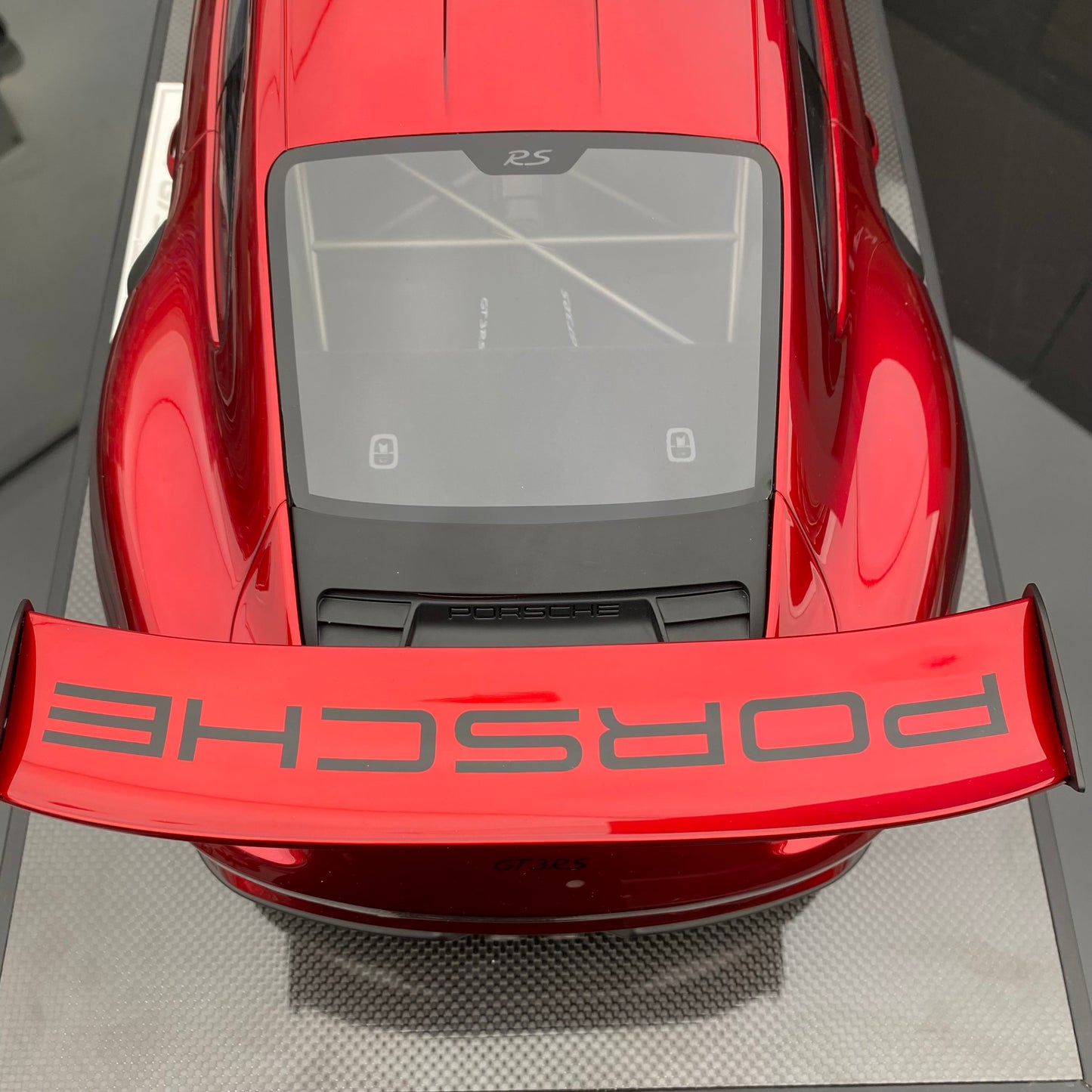 DM 1/8 Porsche 911 GT3RS high-end ornamental resin limited edition car model