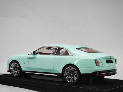 HH Model 1/18 Rolls-Royce Spectre Green Limited Edition Car Model Decoration