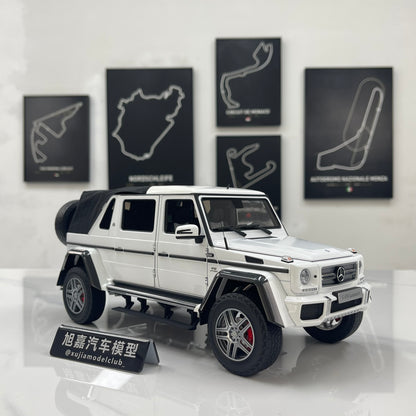 Almost Real 1/18 Mercedes-Benz G 650 Landaulet – Metallic White (820213)