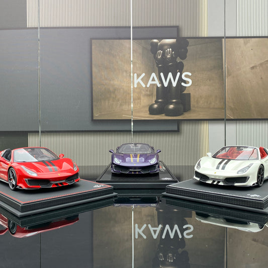 BBR 1/18 Ferrari 488 pista Spider convertible limited edition car model