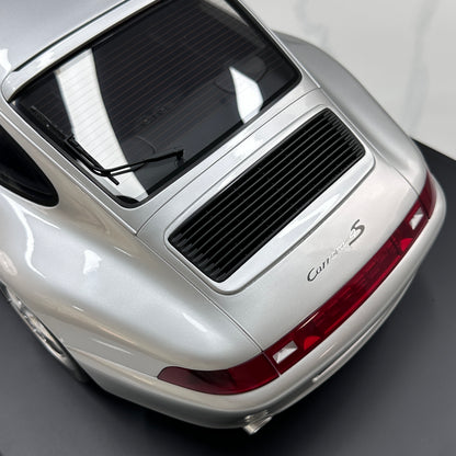 GT Spirit 1/8 Porsche 911 [993] Carrera 4S – Silver (GTS801901)