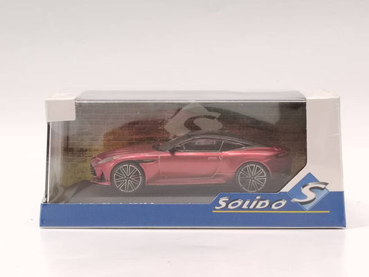 solido 1/43 Aston Martin DB12 Red Alloy Car Model