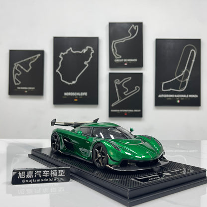 FrontiArt 1/18 Koenigsegg Jesko – Green (FA208)
