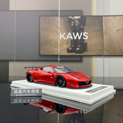 Ferrari 458 GT 1.0 Burgundy Edición Limitada Modelo BBA 1/18