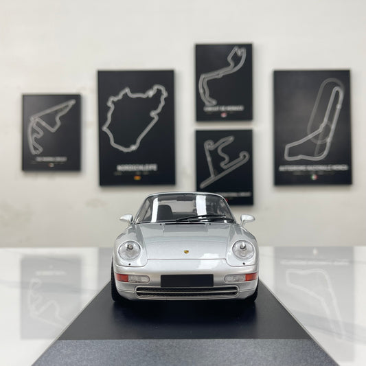 MINICHAMPS 1/18 Porsche 911 (993) 1993 Silver 155061101