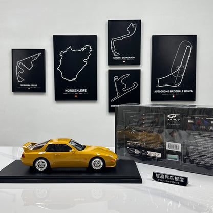 GT Spirit 1/18 Porsche 968 TURBOS Yellow GT947