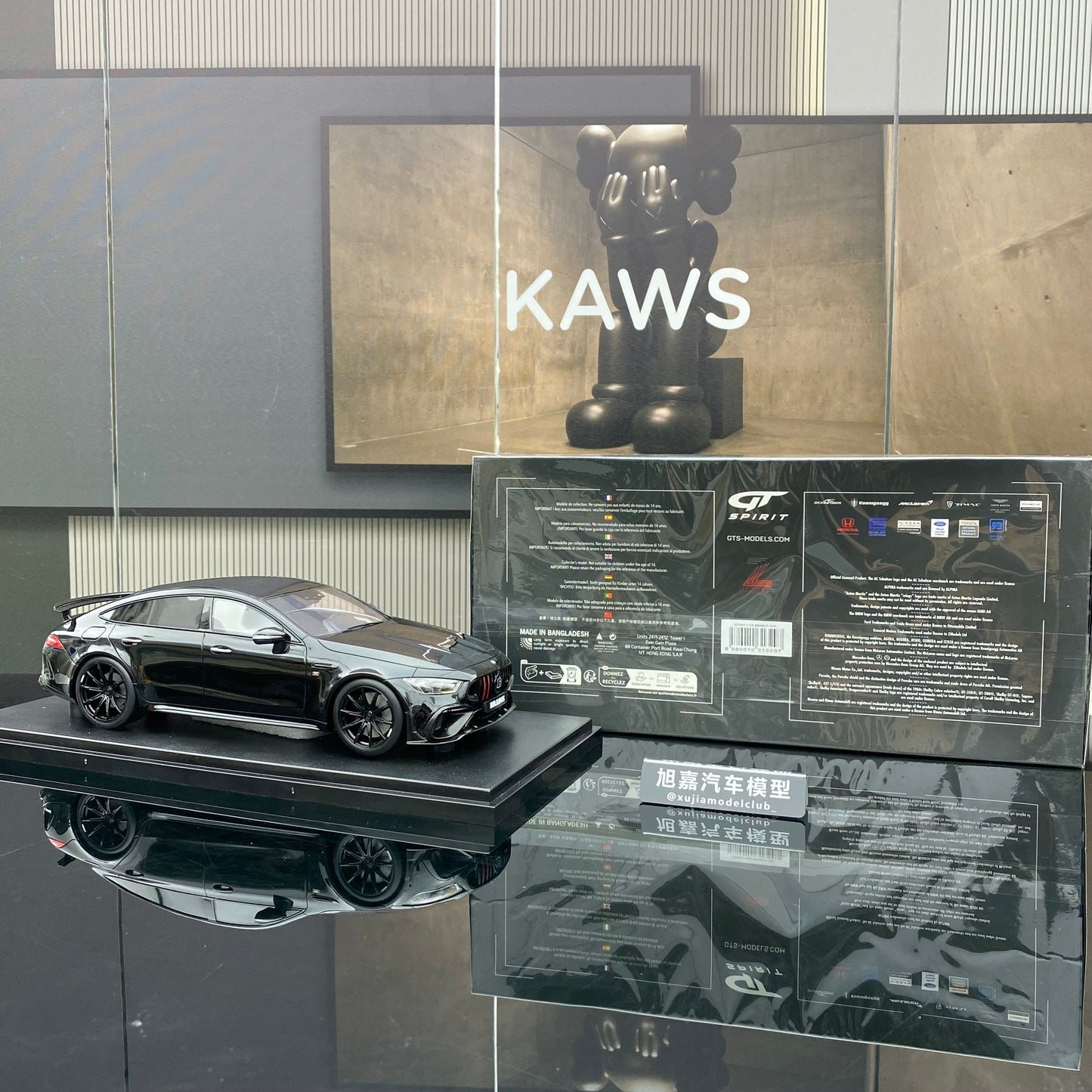 GT Spirit 1/18 Mercedes-Benz Brabus 930 black resin sealed car model ornament