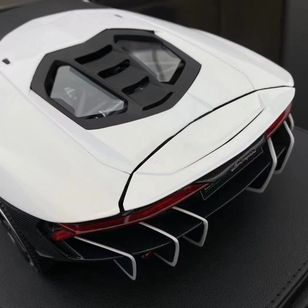 GL MODEL 1/12 Lamborghini Centenario blanco que cambia de color