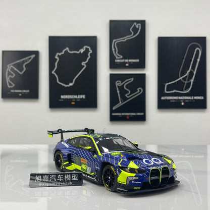 MINICHAMPS 1/18 BMW M4 GT3 EVO – TEAM WRT - 1812KM QATAR 2025 Blue Livery 110252146