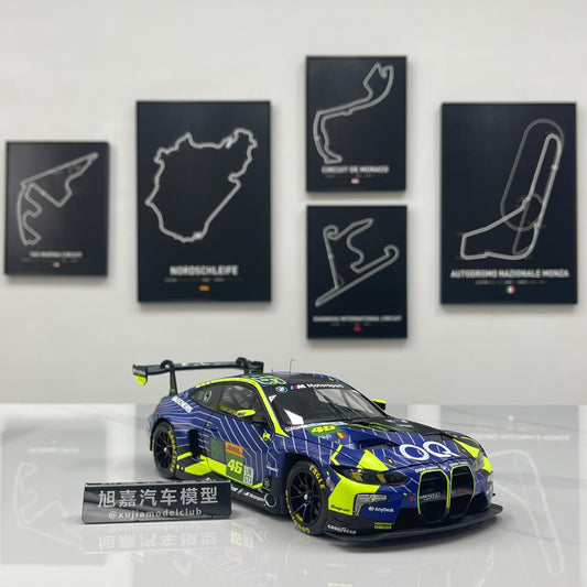 MINICHAMPS 1/18 BMW M4 GT3 EVO – TEAM WRT - 1812KM QATAR 2025 Blue Livery 110252146