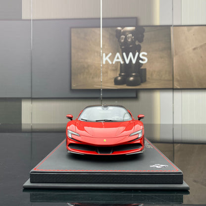 BBR 1/18 Ferrari SF90 Stradale Limited Edition Simulation Car Model Ornaments