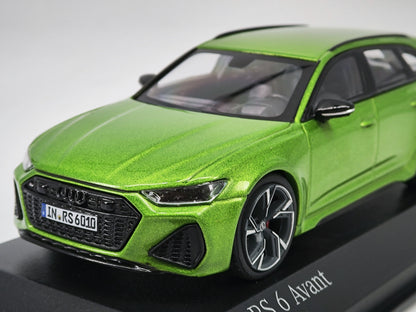 MINICHAMPS 1/43 Audi RS6 Alloy Enclosed Car Model Ornaments