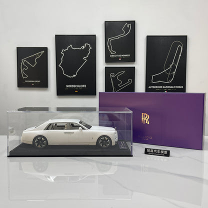 HH Model 1/18 Rolls-Royce Phantom Series II Ivory White HH735