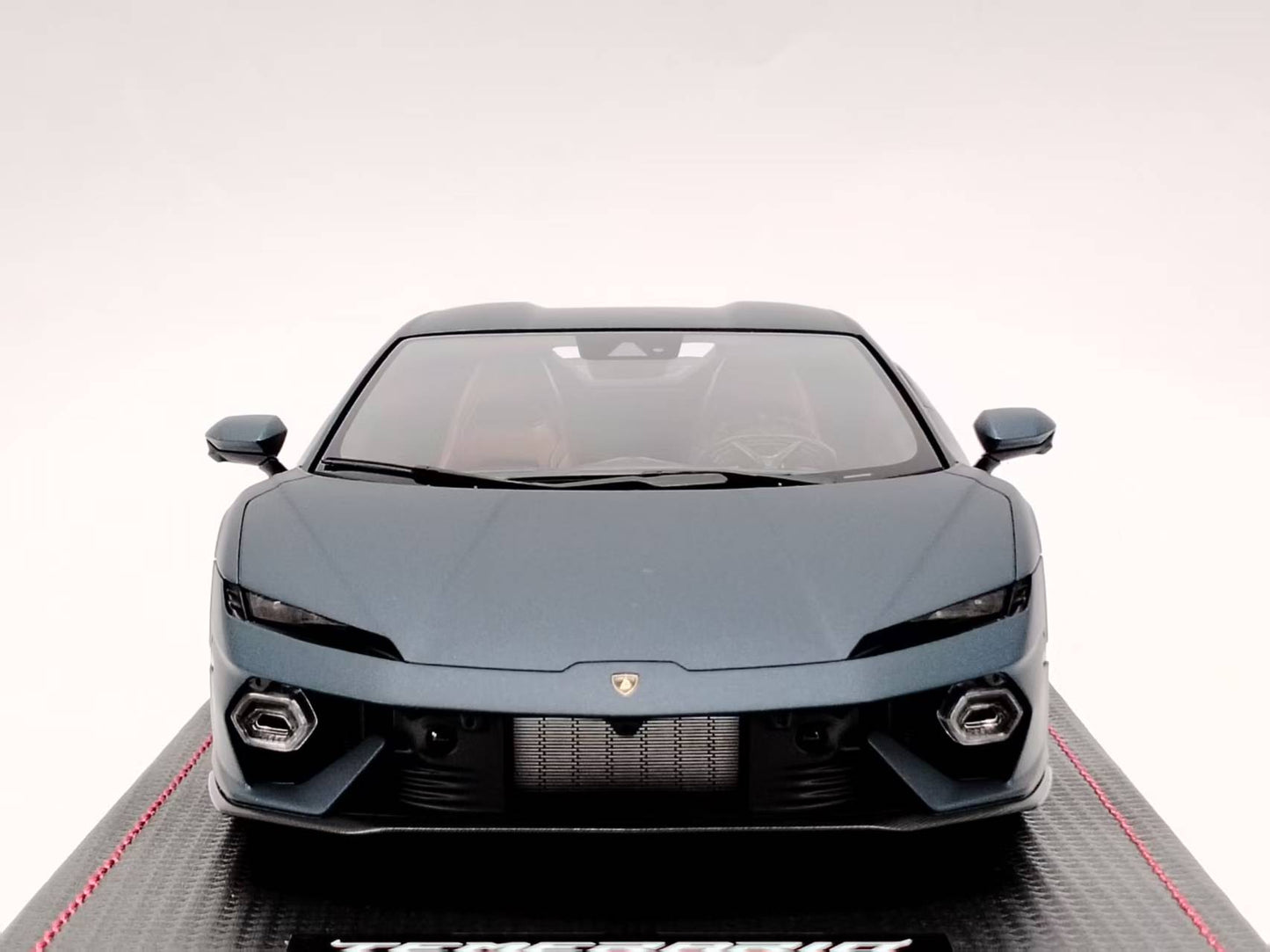 MR 1/18 Lamborghini New Calf Temerario Marinus Blue Resin Model LAMBO062B