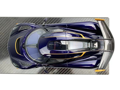 pre-sell Frontiart 1/18 Koenigsegg Jesko Blueberry Candy FA Limited Edition Simulation Car Model Ornament