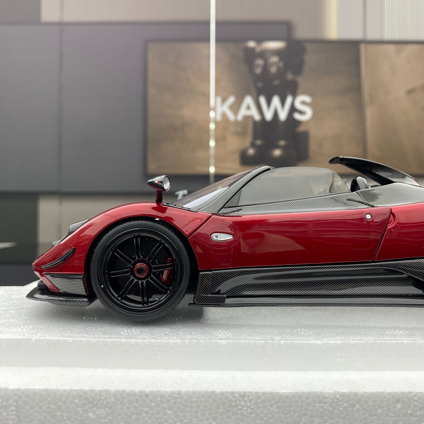 Almost Real 1/18 Pagani Zonda Cinque Alloy Fully Open Simulation Car Model