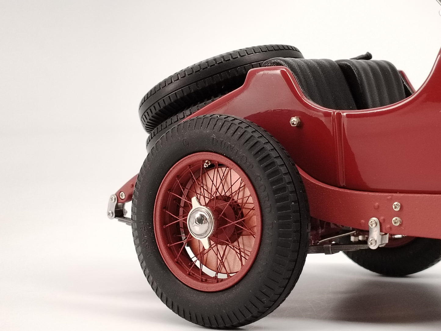 CMC 1/18 Mercedes Benz SSK #14 Red Alloy Model Car