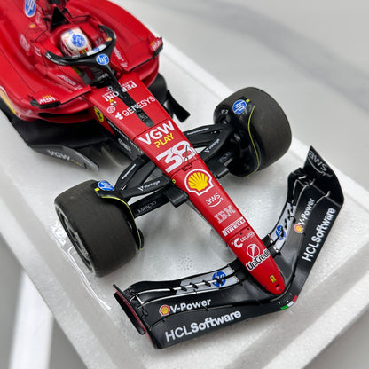 BBR 1/18 Ferrari SF-23 #38 Zhou Guanyu Red BBR2318T38