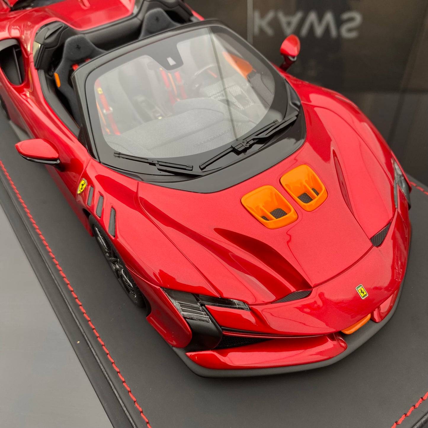 BBR 1/18 Ferrari SF90 XX Spider roadster simulation car model ornaments