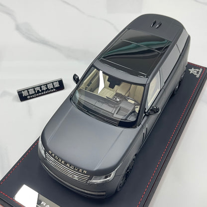 BBA Model 1:18 Land Rover Range Rover Autobiography — Matte Black