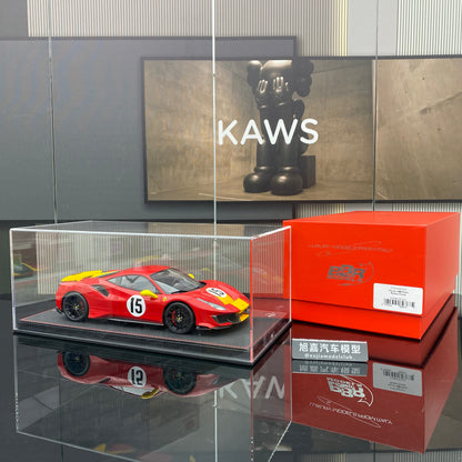 BBR 1/18 Ferrari 488pista series limited edition simulation car model ornaments