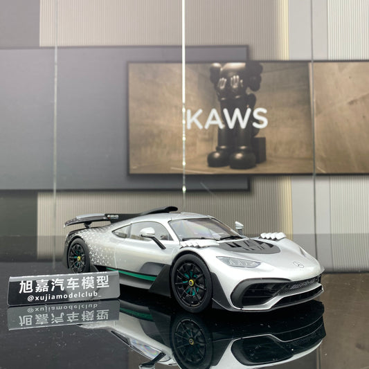 NZG 1/18 Mercedes Benz AMG ONE Starlight Paint Simulation Car Model