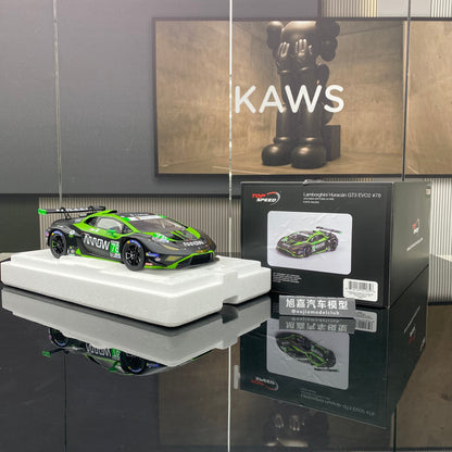 Topspeed 1/18 Lamborghini Huracán GT3 EVO2#78 Forte Racing IMSA