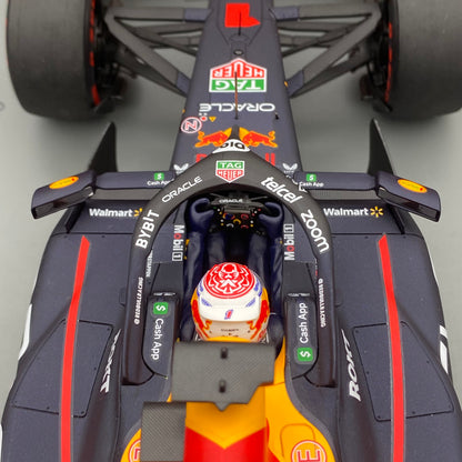 SPARK 1/18 Oracle F1 Team RB19 2023 Spanish Grand Prix Victory No. 1 Verstappen 40 career wins Red Bull Limited Edition car model