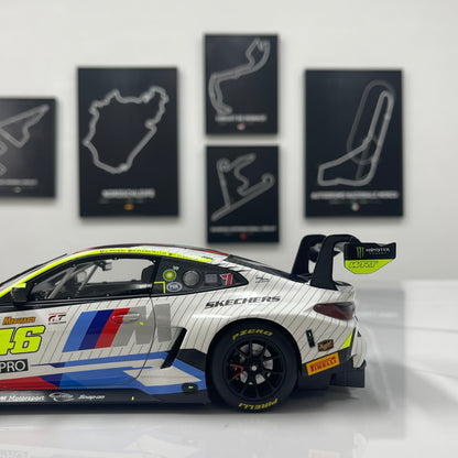 MINICHAMPS 1/18 BMW M4 GT3 TEAM WRT 12H BATHURST 2025 White Paint 110252046