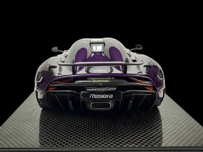 Frontiart 1/18 Koenigsegg Regera — Carbon Purple (Limited to 35 Units Worldwide)