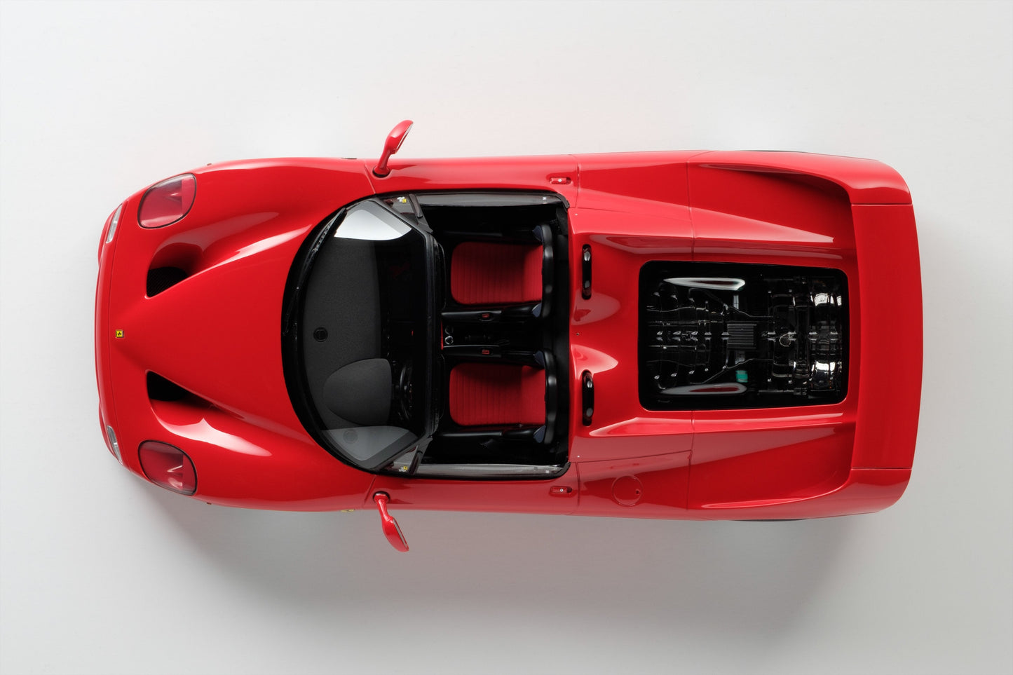 Amalgam 1/18 Ferrari F50 convertible high-end simulation car model ornaments