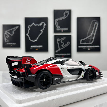 LCD 1/18 McLaren Senna GTR (Red/White) LCD18016-RW
