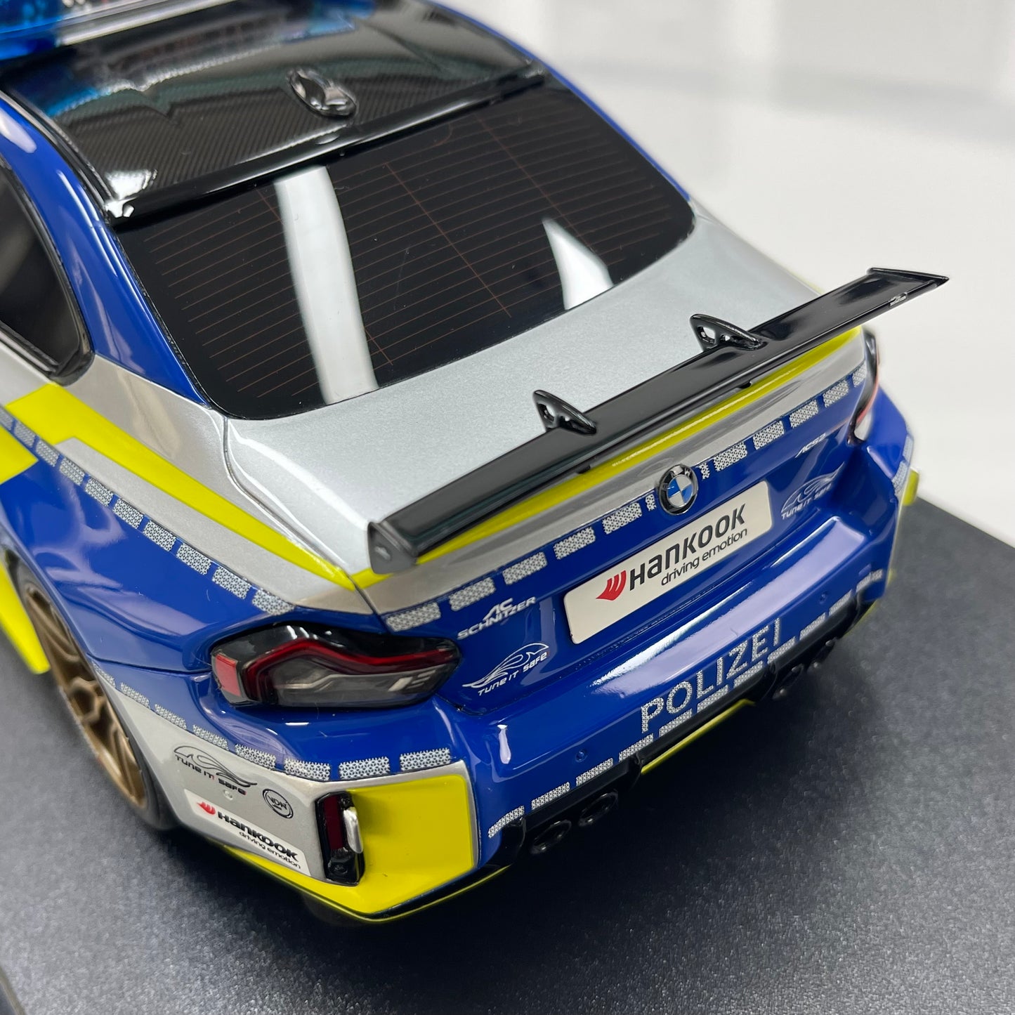 GT Spirit 1/18 BMW AC Schnitzer ACS2 Sport Polizei 2024 Blue/Silver Livery (GT573)