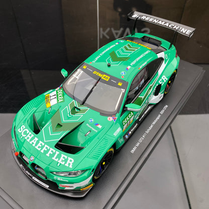 Topspeed 1/18 BMW M4 GT3 #11 Motorsport DTM simulation car model ornaments