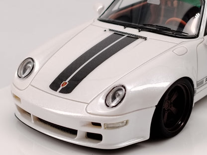 SCM 1/43 Porsche Gunther Werks Limited Edition Simulation Car Model Ornaments