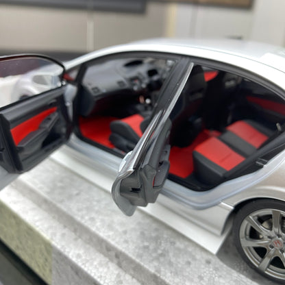 MH 1/18 Honda civic FD2 alloy full open simulation car model ornaments